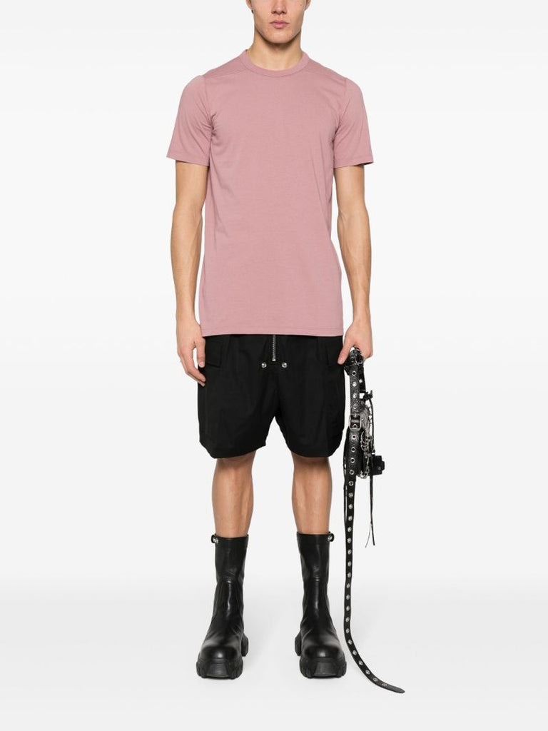 Pink Crew Neck Cotton T-shirt