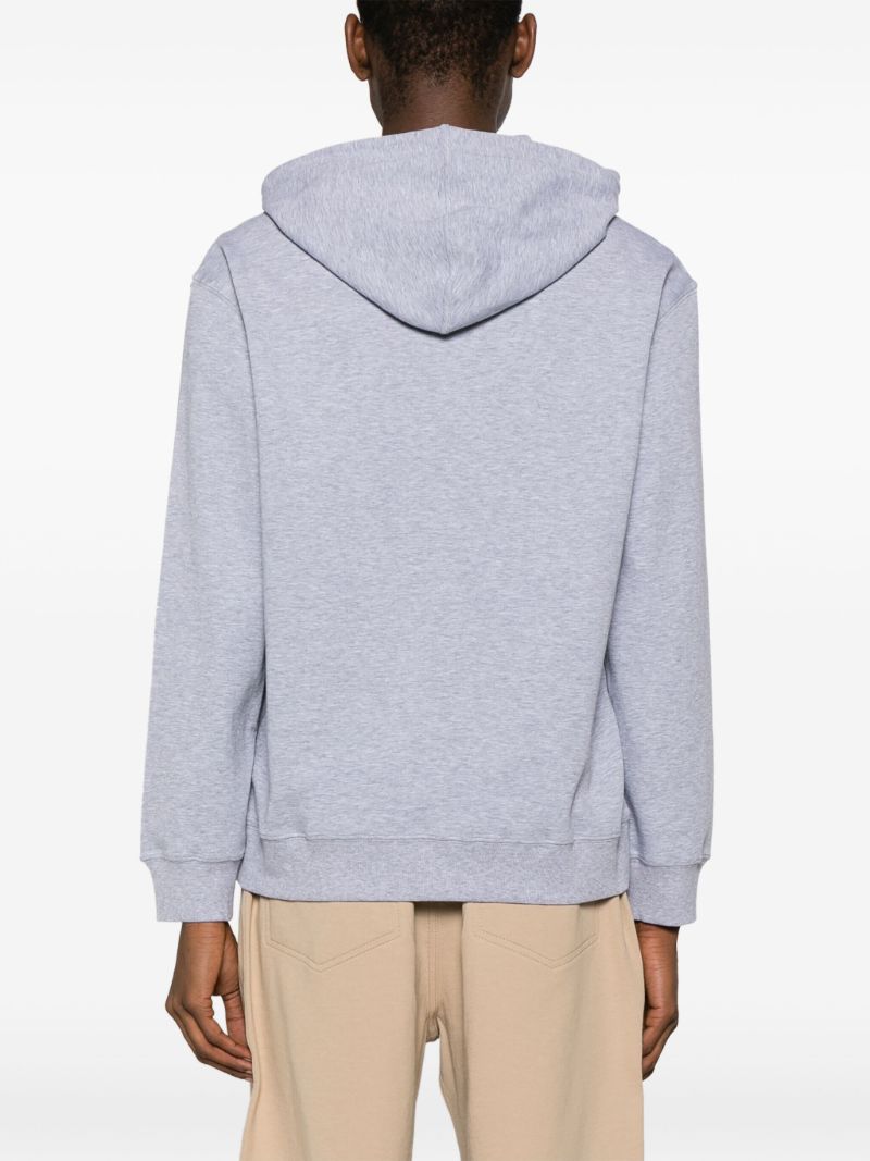 Grey MÃ_x0083_Â©lange-effect Hoodie
