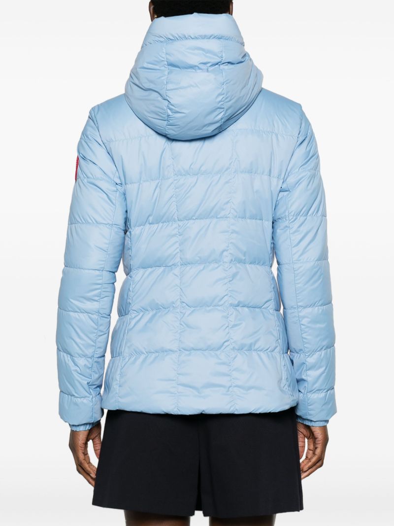 Blue Abbott Hoody Puffer Jacket