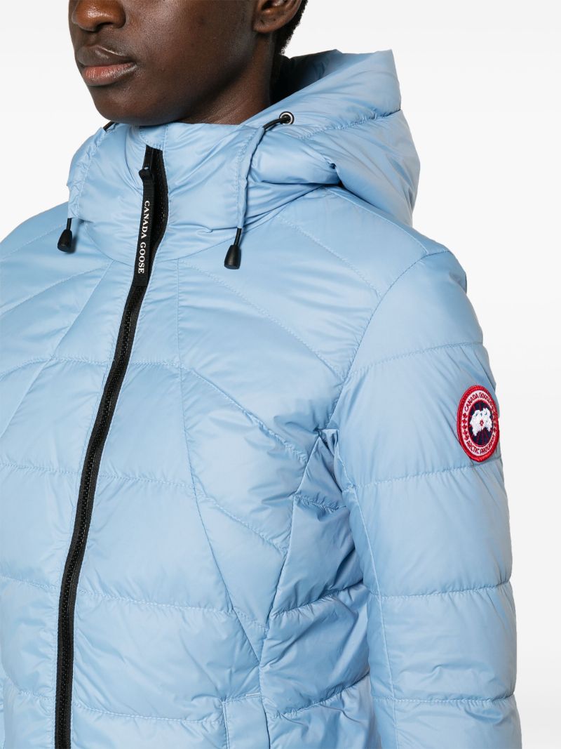 Blue Abbott Hoody Puffer Jacket