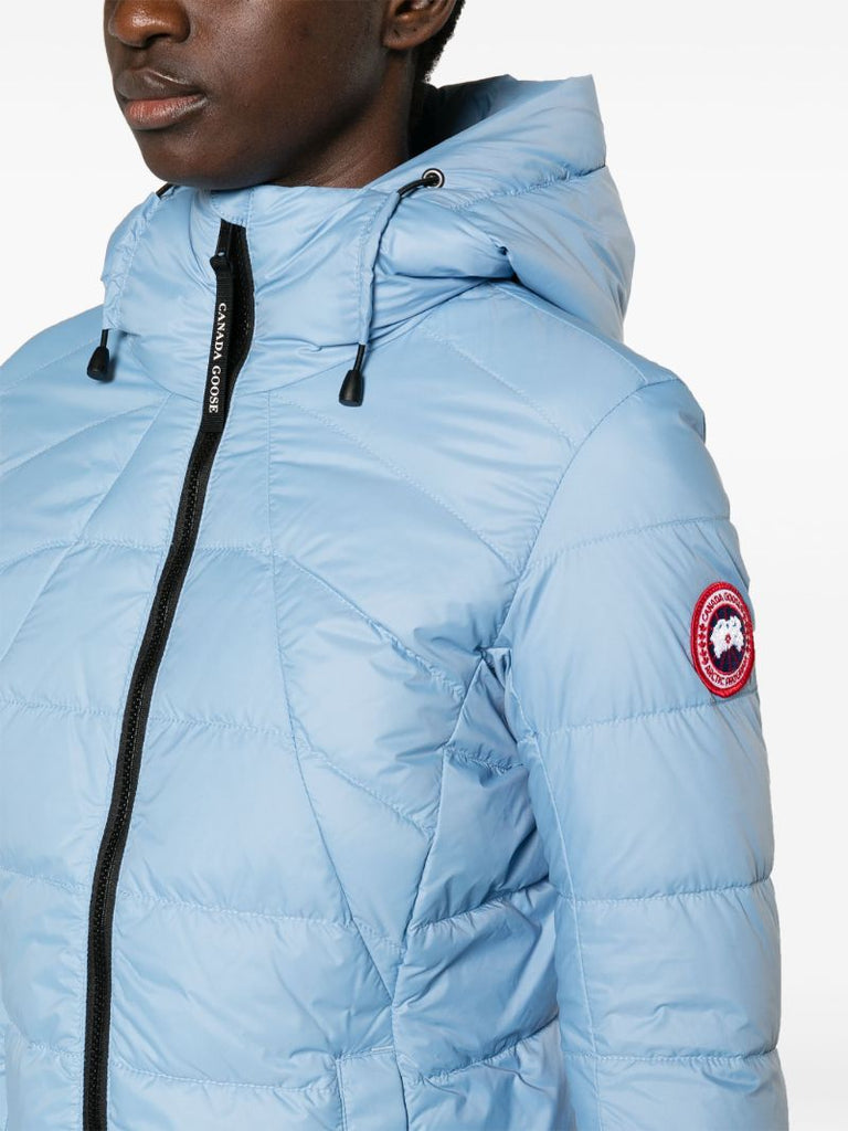 Blue Abbott Hoody Puffer Jacket