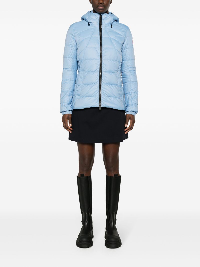 Blue Abbott Hoody Puffer Jacket