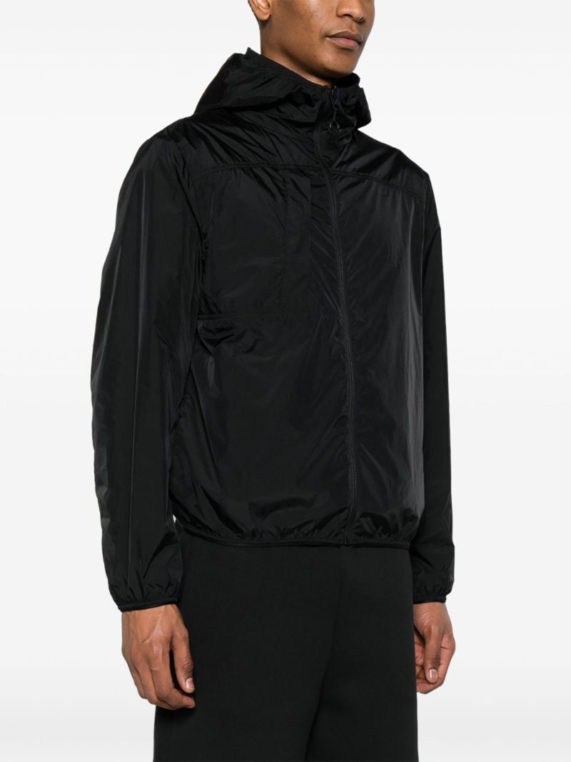 Black Haadrin Hooded Jacket