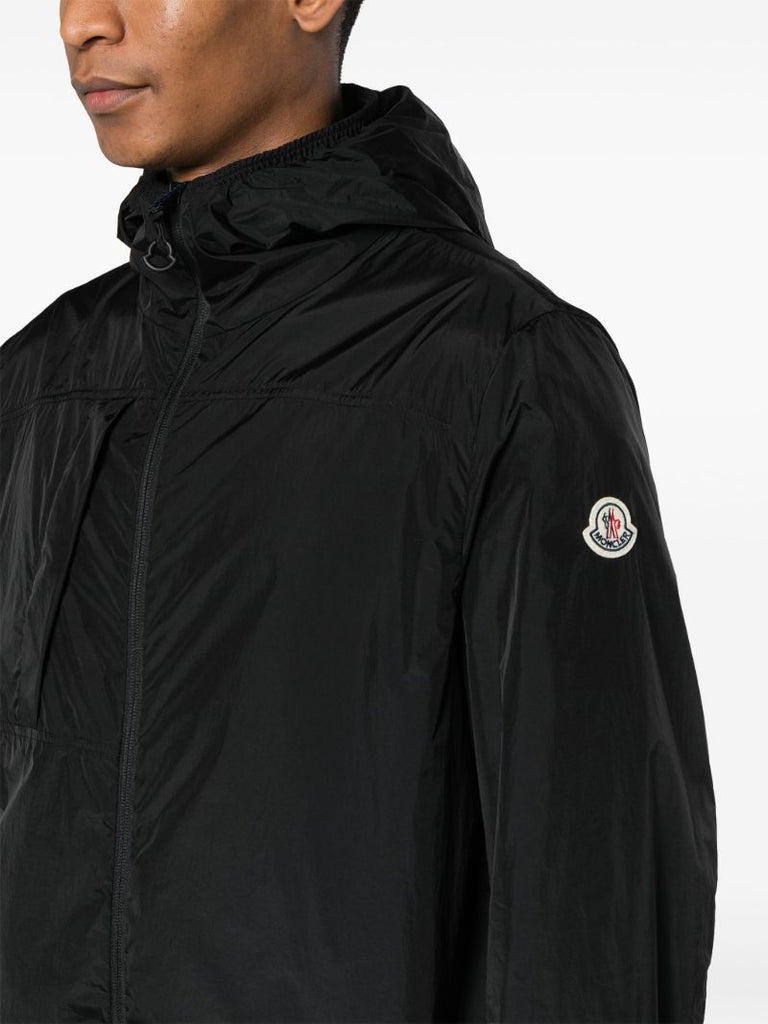 Black Haadrin Hooded Jacket