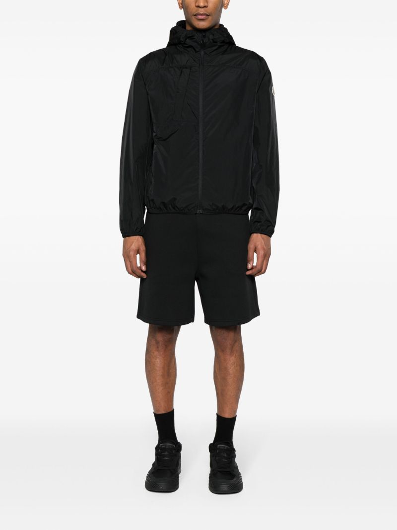 Black Haadrin Hooded Jacket
