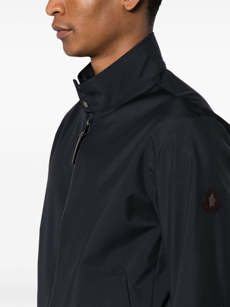 Blue Chaberton Logo-patch Jacket