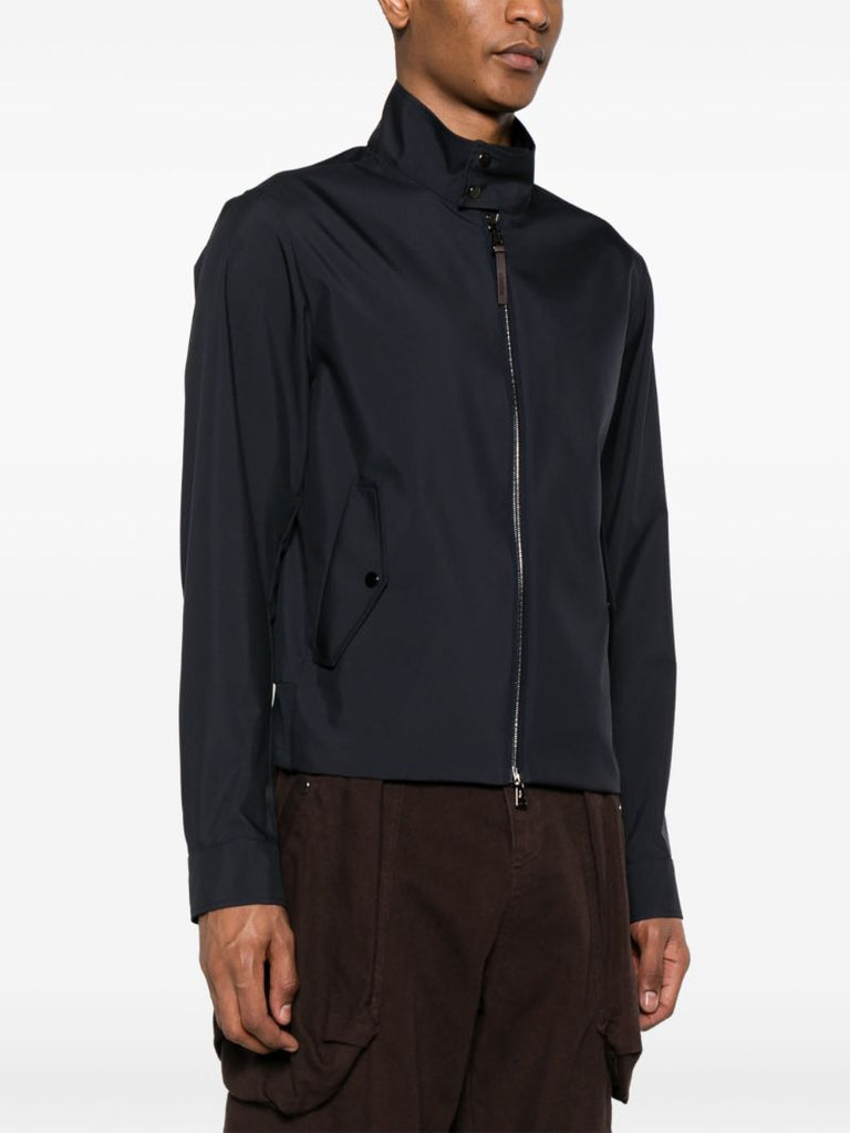 Blue Chaberton Logo-patch Jacket