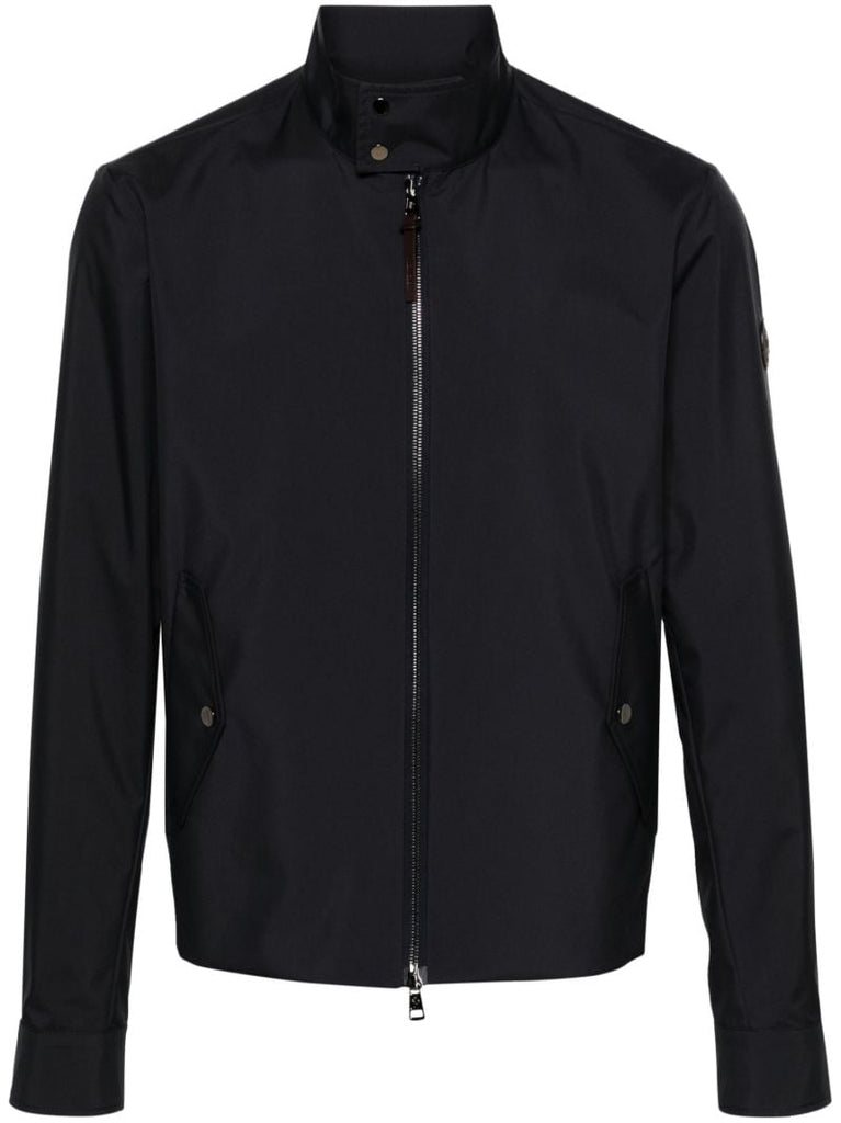Blue Chaberton Logo-patch Jacket