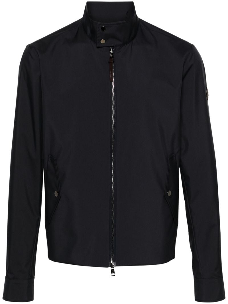 Blue Chaberton Logo-patch Jacket