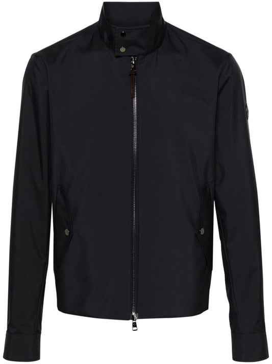 Blue Chaberton Logo-patch Jacket