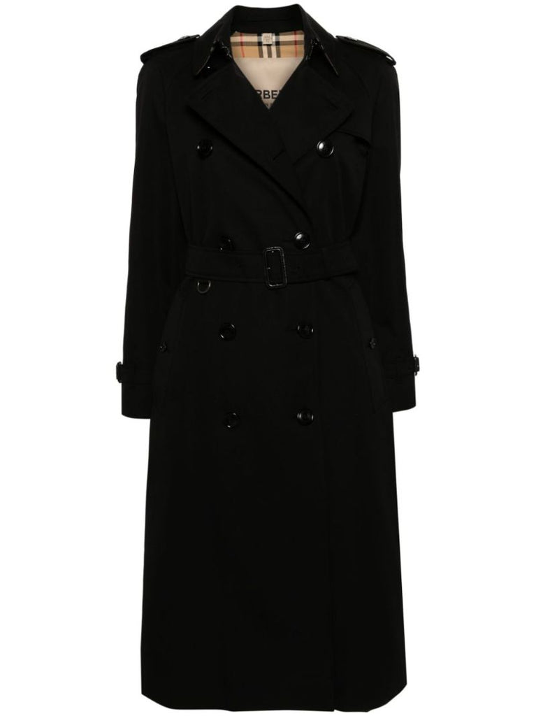Black Waterloo Heritage Organic Cotton Coat