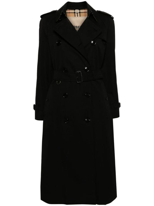 Black Waterloo Heritage Organic Cotton Coat