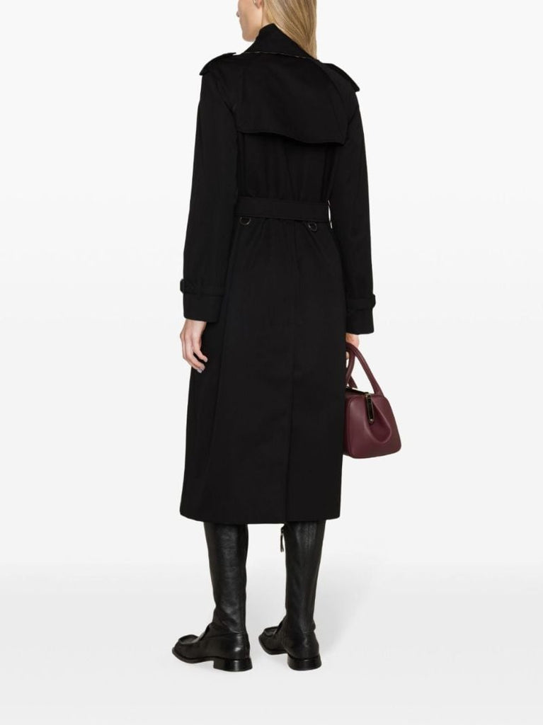 Black Waterloo Heritage Organic Cotton Coat