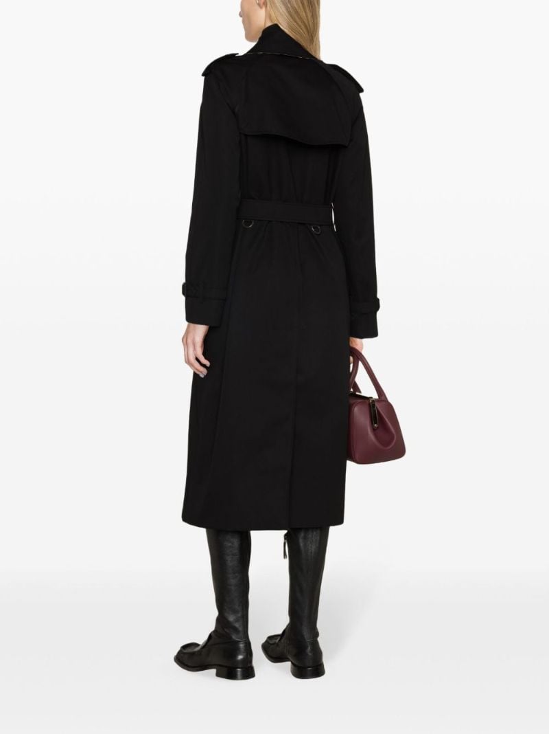 Black Waterloo Heritage Organic Cotton Coat