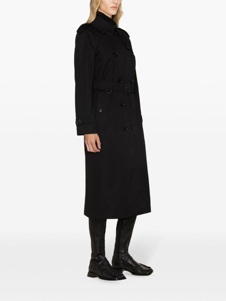 Black Waterloo Heritage Organic Cotton Coat