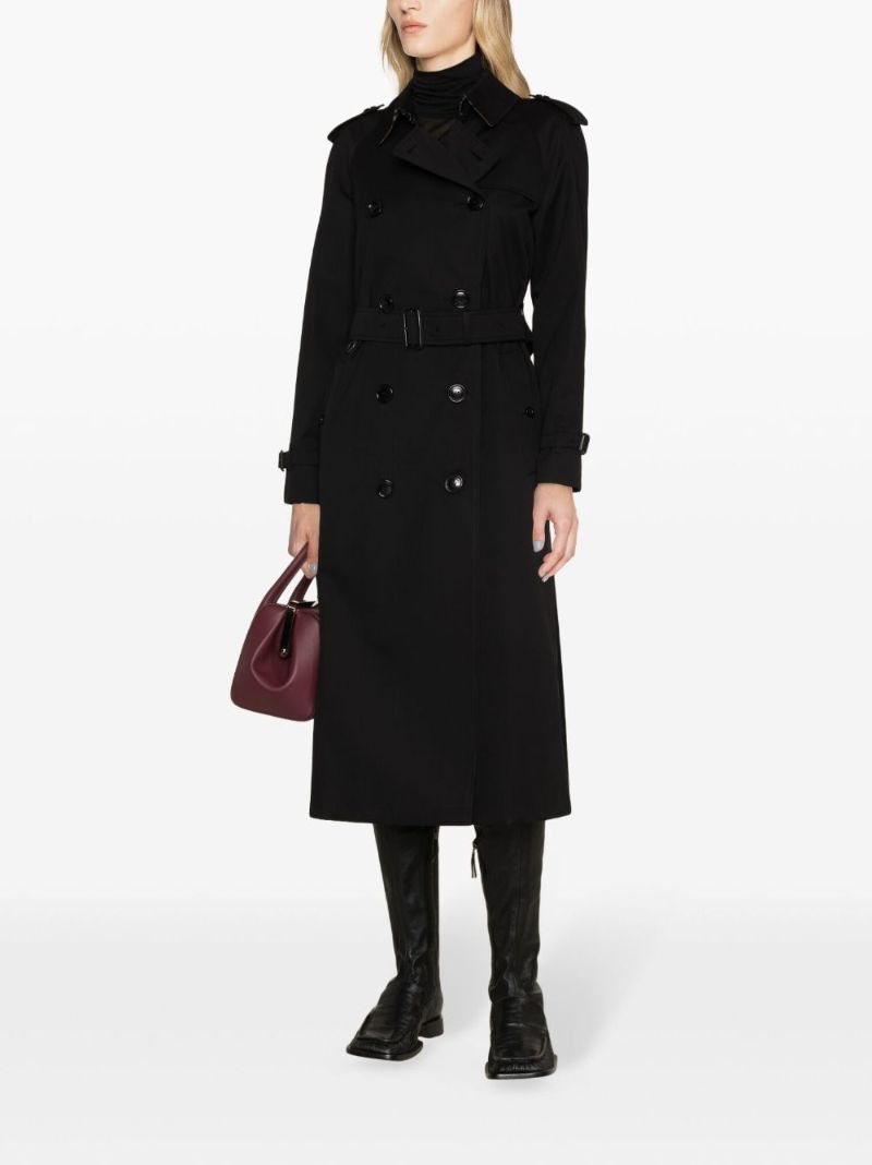Black Waterloo Heritage Organic Cotton Coat