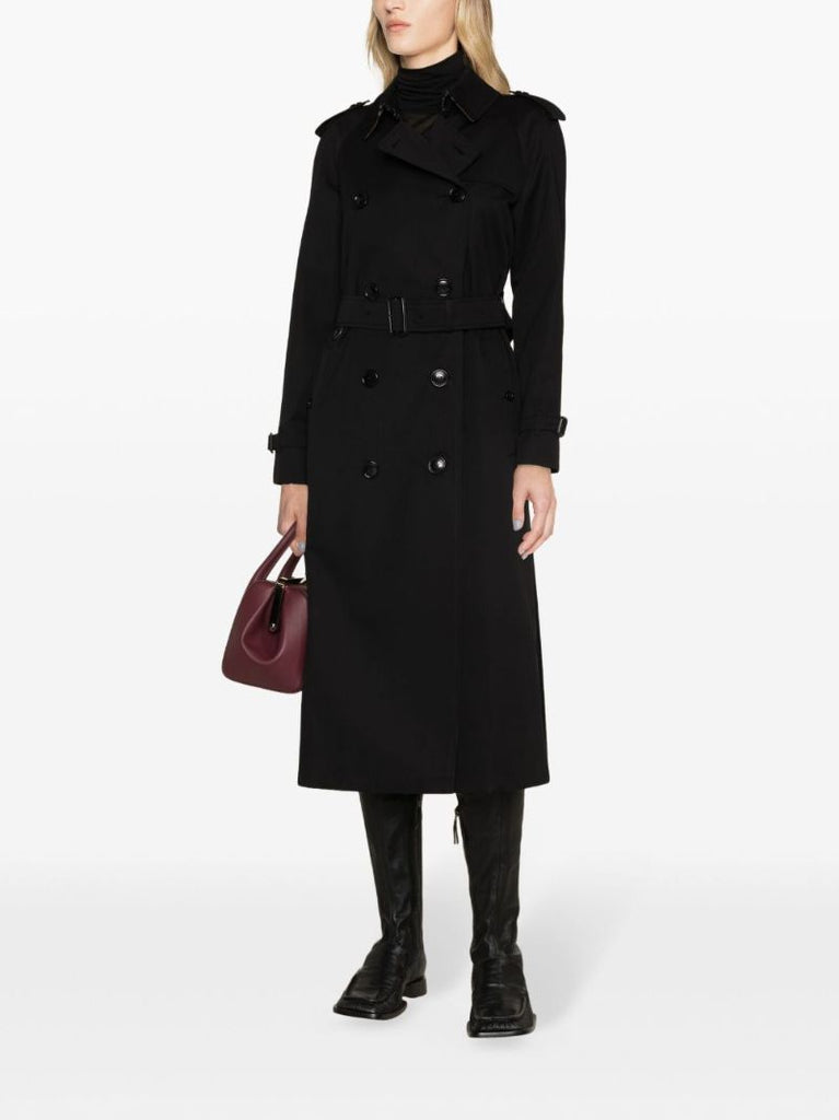 Black Waterloo Heritage Organic Cotton Coat
