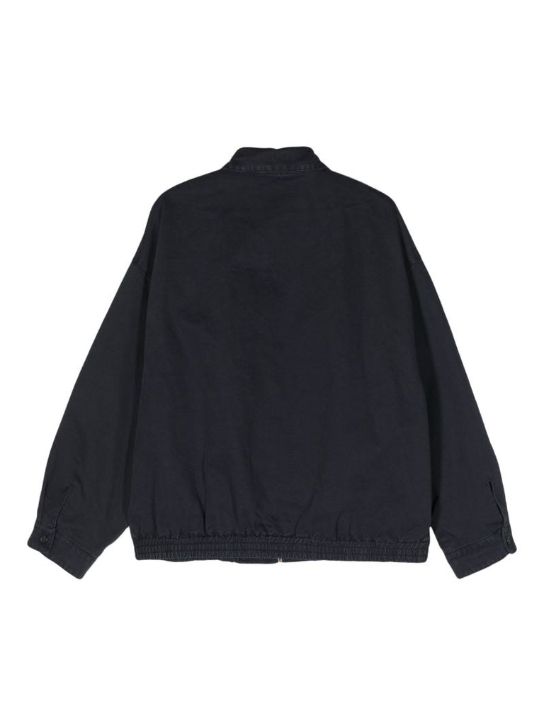 Blue Logo-appliquÃ_x0083_Â© Bomber Jacket