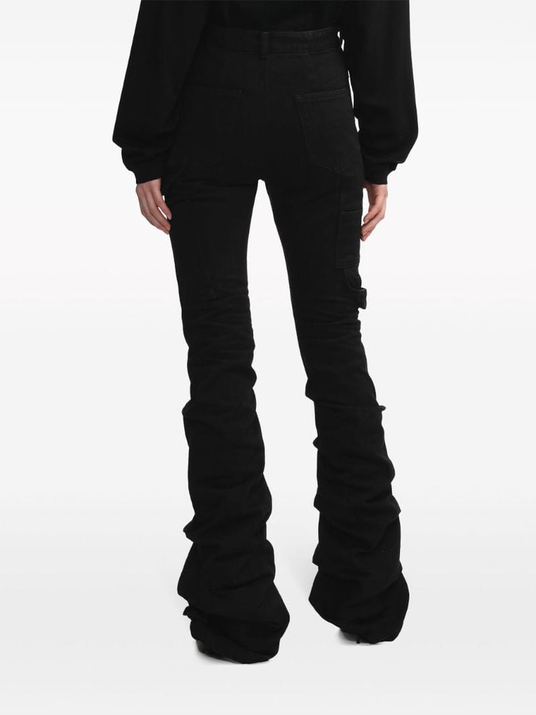 Black Wave Boyfriend Jeans