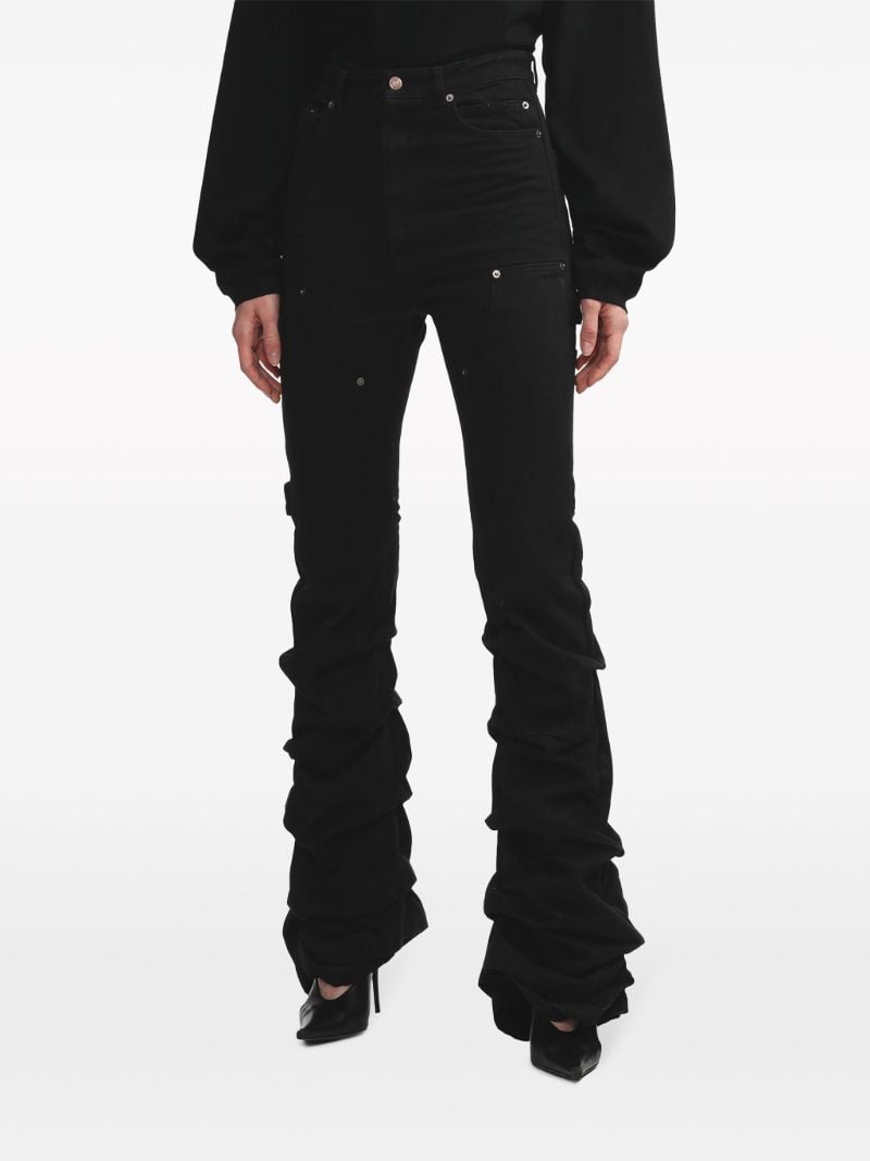 Black Wave Boyfriend Jeans