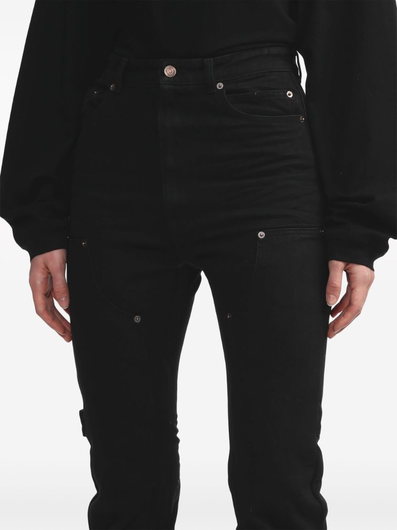 Black Wave Boyfriend Jeans