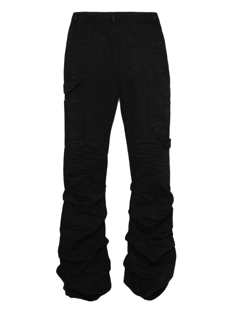 Black Wave Boyfriend Jeans