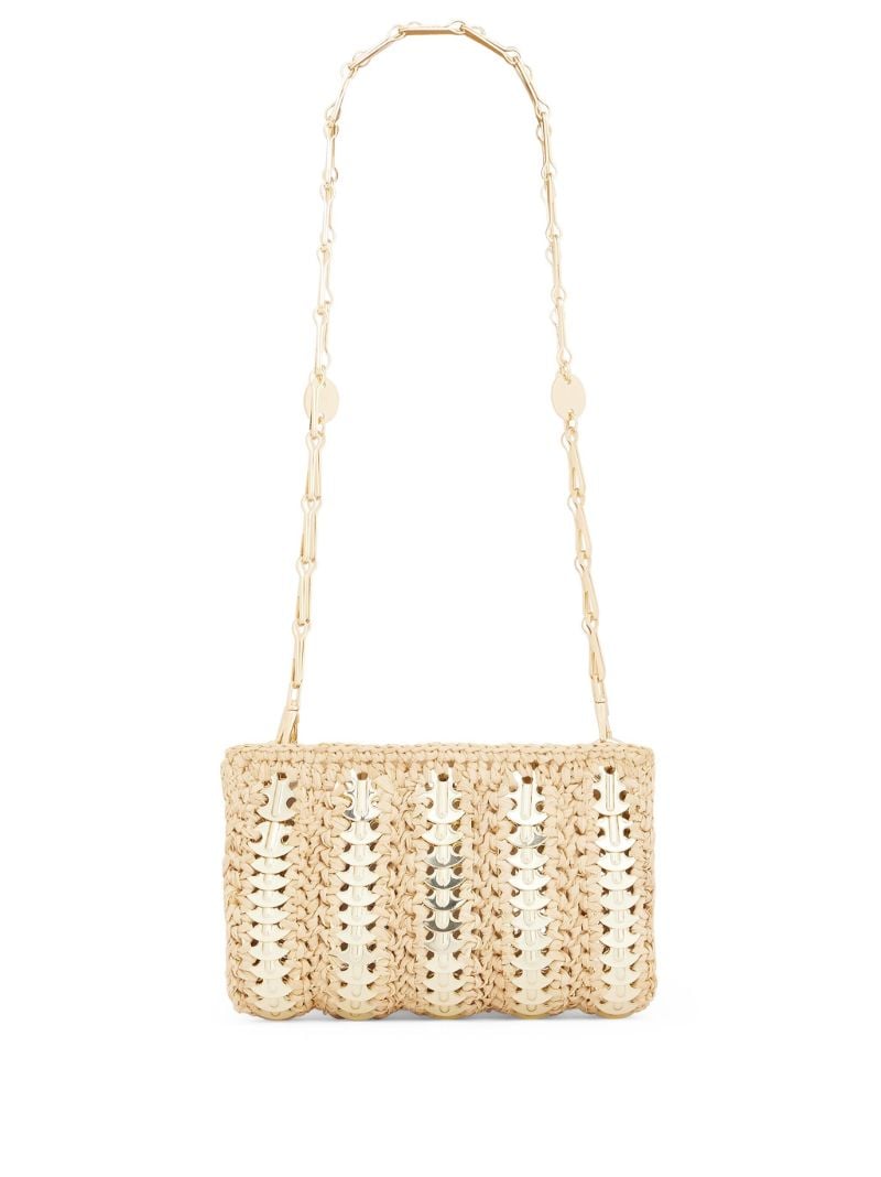 Neutral 1969 Raffia Shoulder Bag