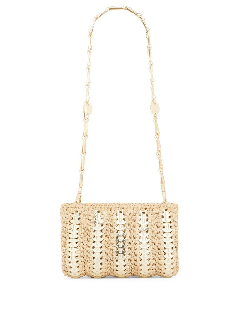 Neutral 1969 Raffia Shoulder Bag