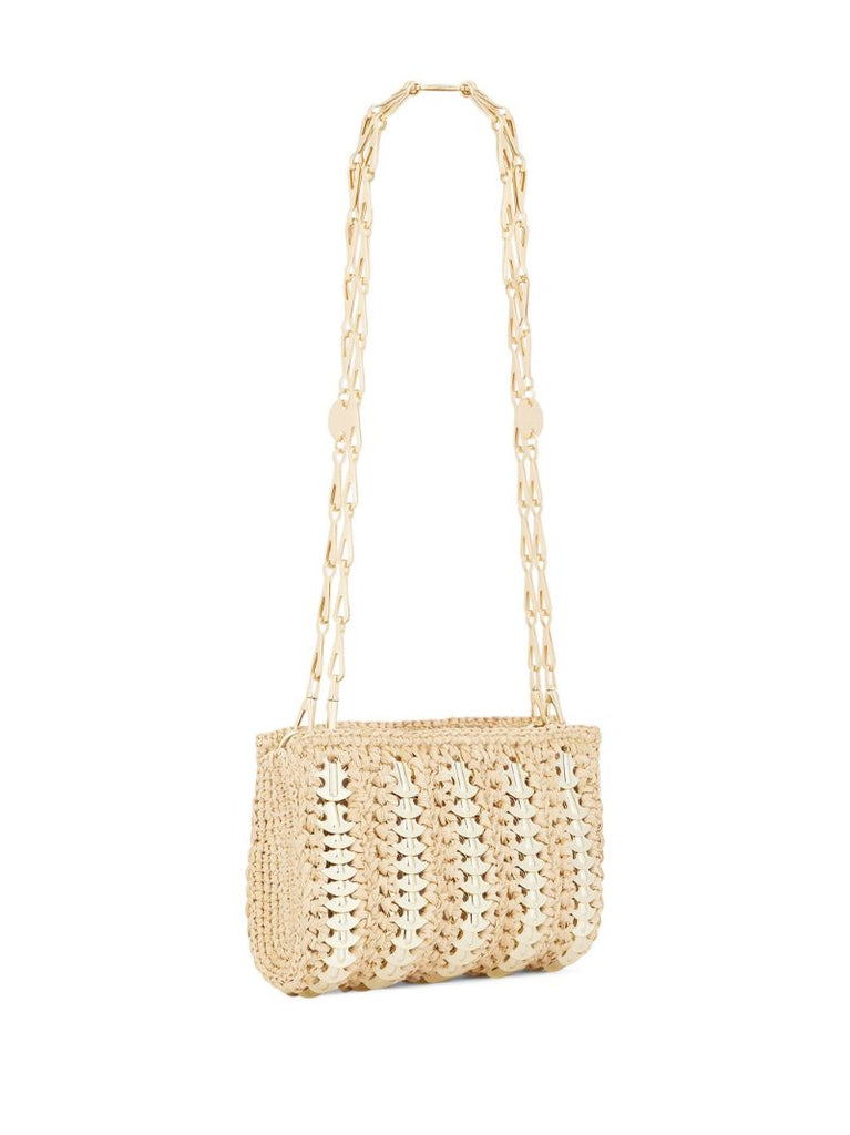 Neutral 1969 Raffia Shoulder Bag