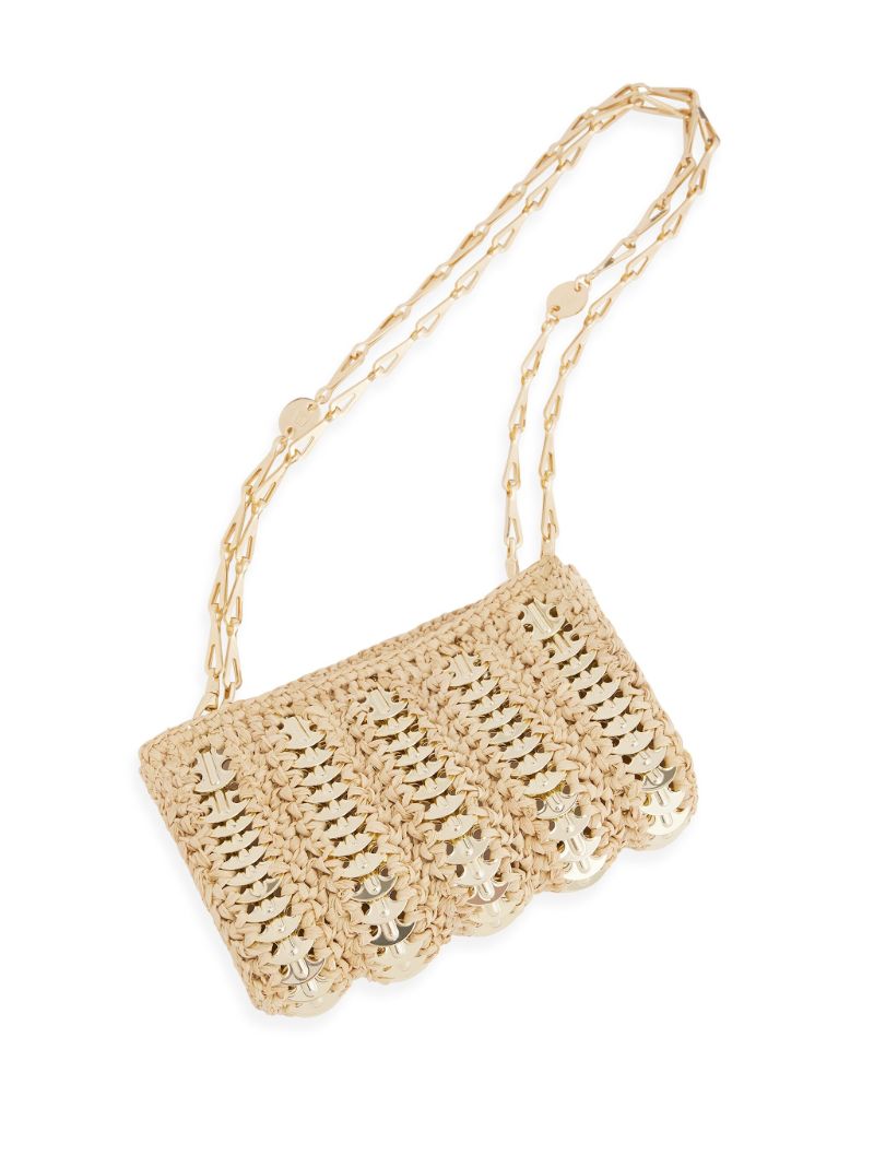 Neutral 1969 Raffia Shoulder Bag