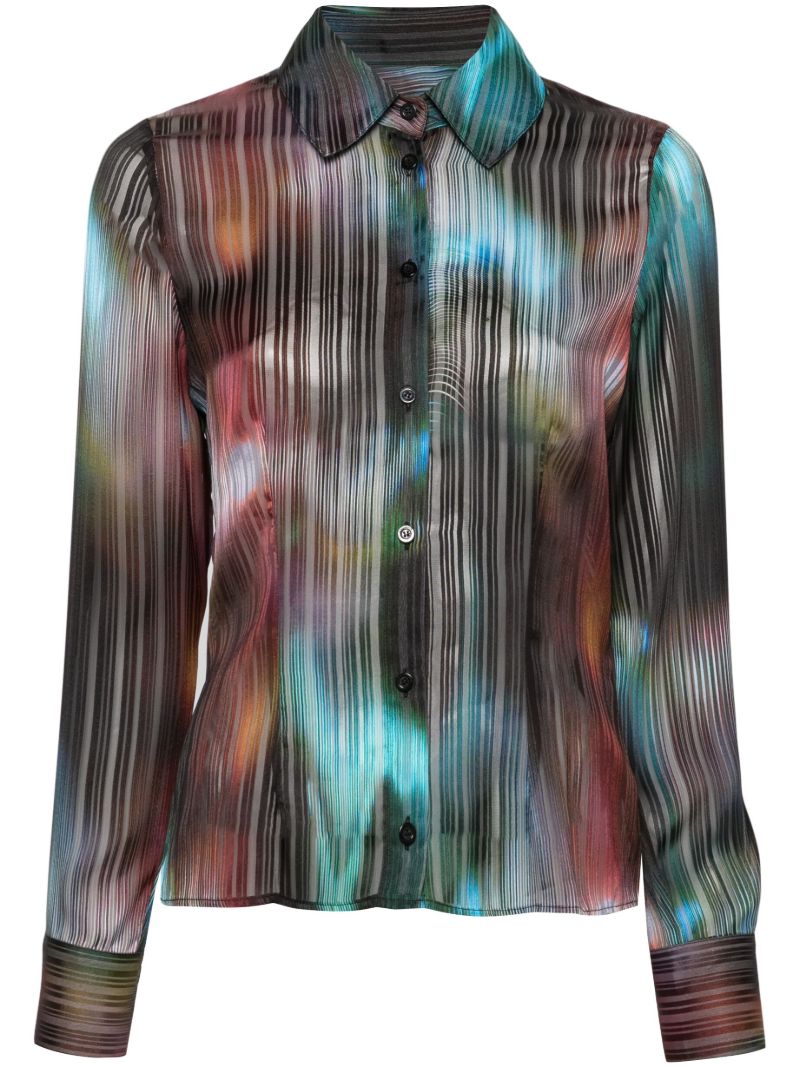 Multicolour Koro Abstract-print Shirt