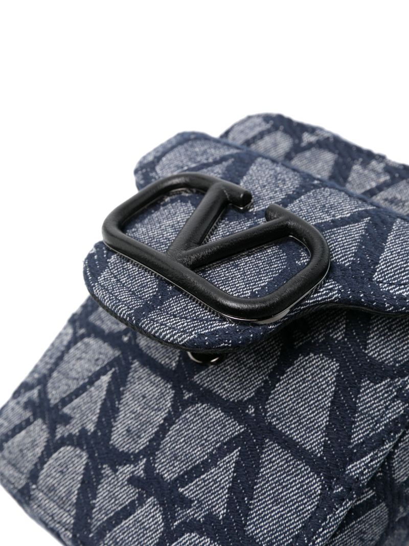 Blue LocÃ_x0083_Â² Small Denim Messenger Bag