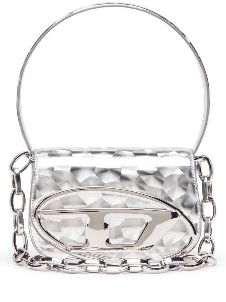 Silver 1dr Shoulder Bag
