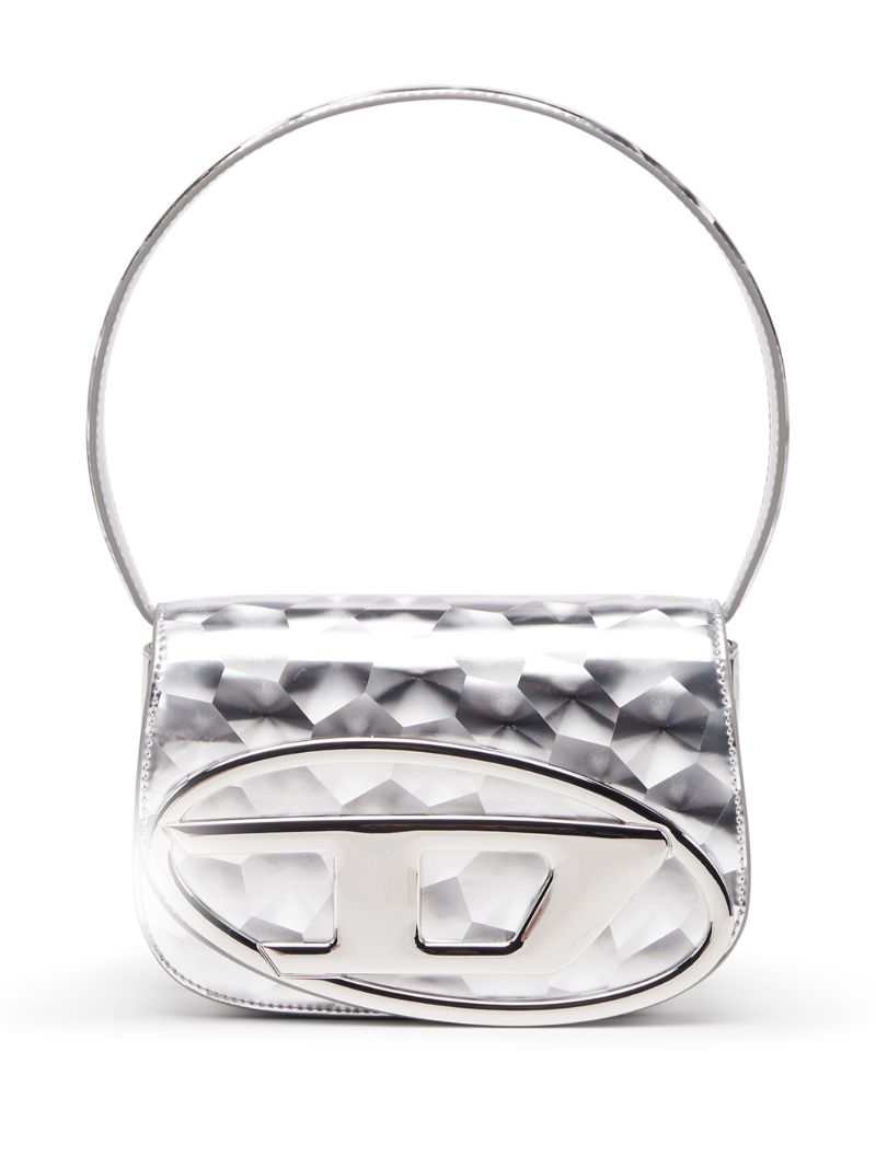 Silver 1dr Shoulder Bag