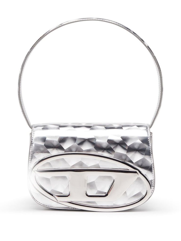 Silver 1dr Shoulder Bag