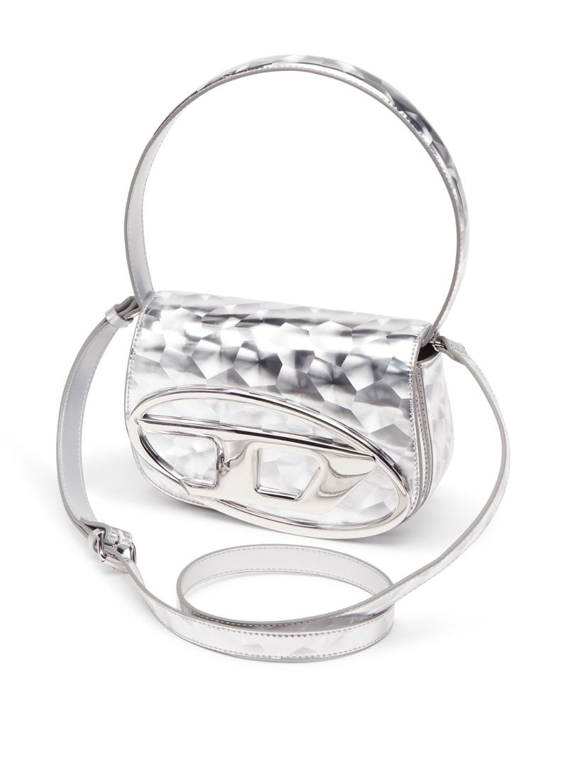 Silver 1dr Shoulder Bag