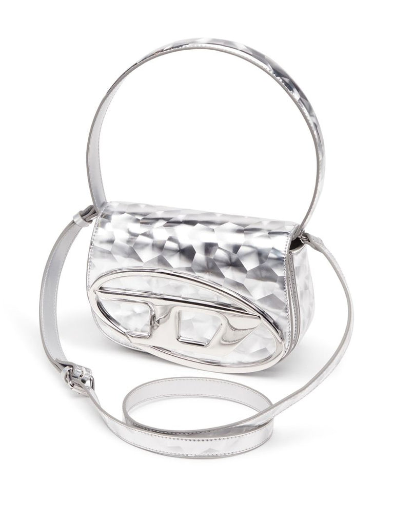 Silver 1dr Shoulder Bag