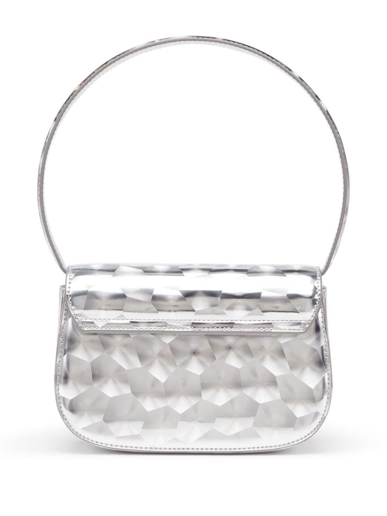 Silver 1dr Shoulder Bag