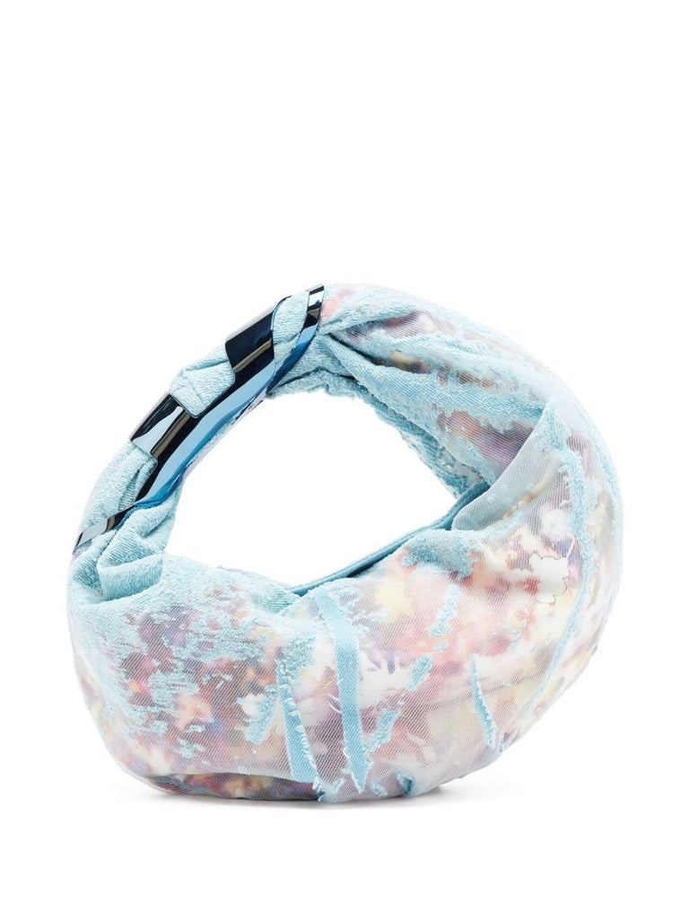 Blue Grab-d Small Tote Bag