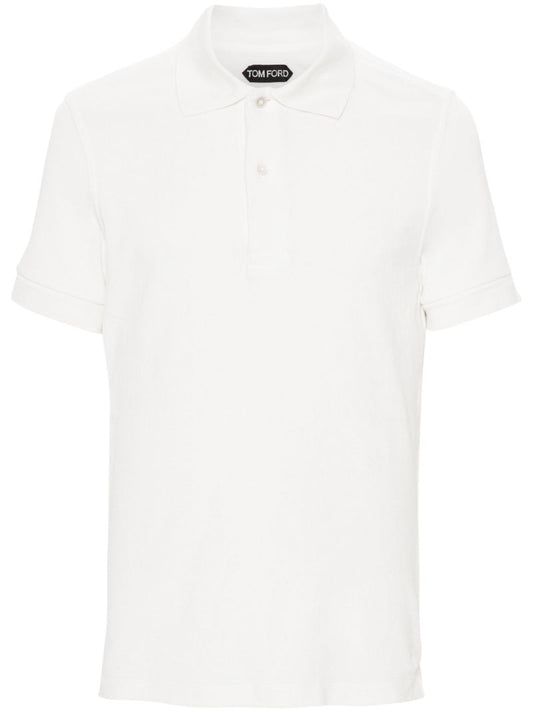White Short-sleeve Polo Shirt