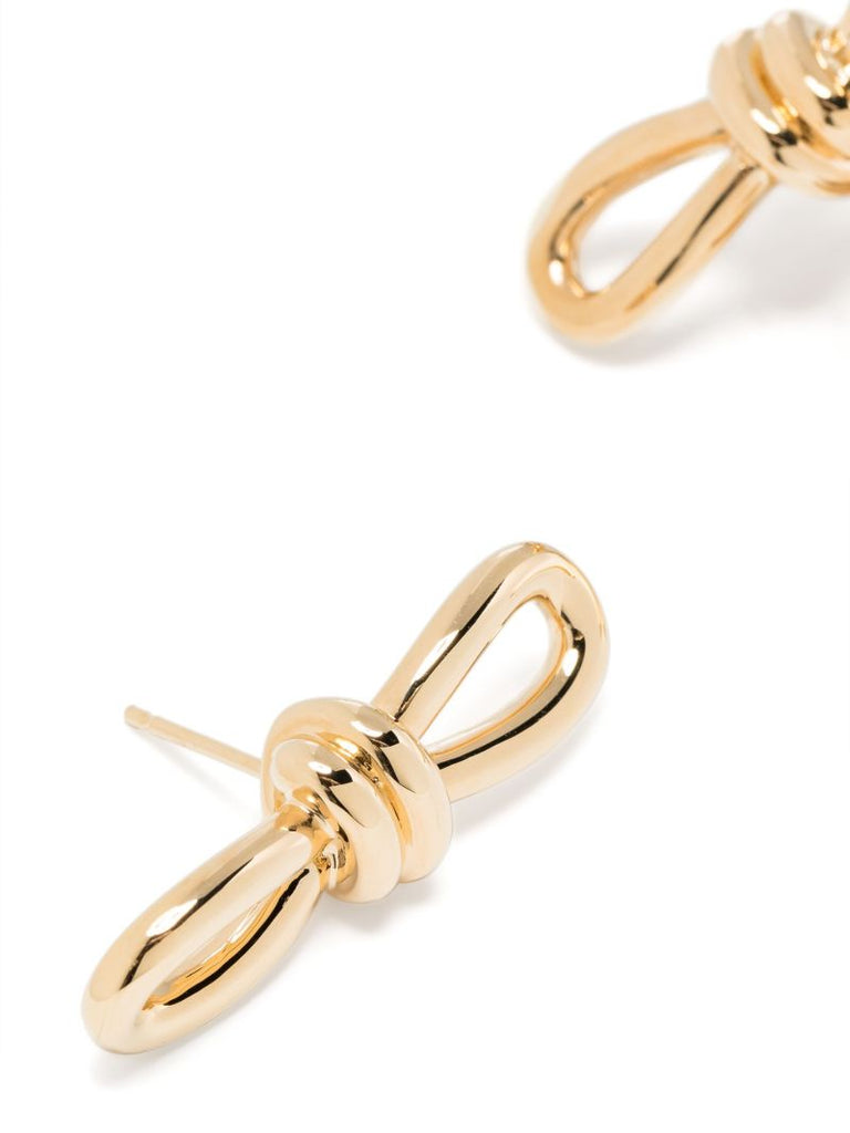 Gold-tone Bow Earrings