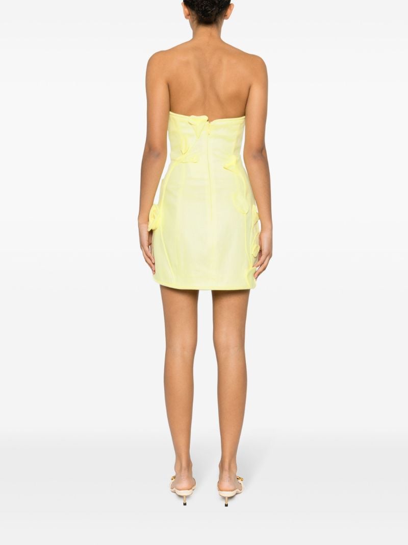 Yellow Matchmaker Rose Mini Dress