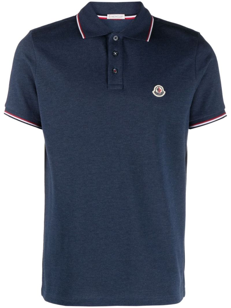Logo-patch Polo Shirt