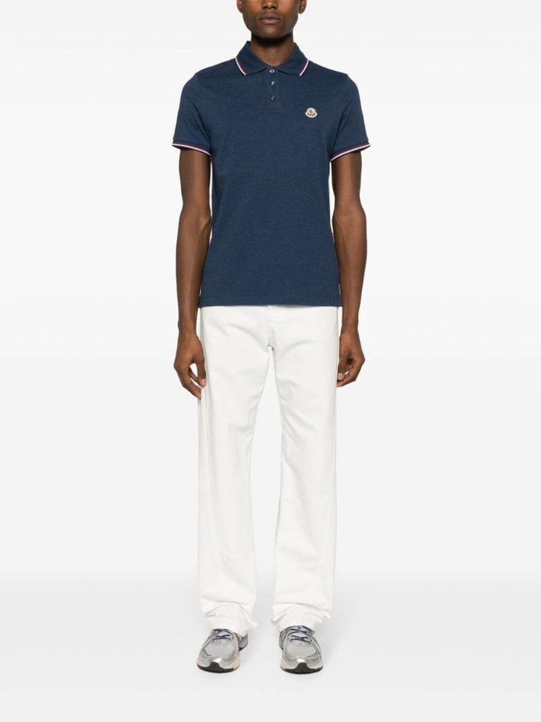 Logo-patch Polo Shirt