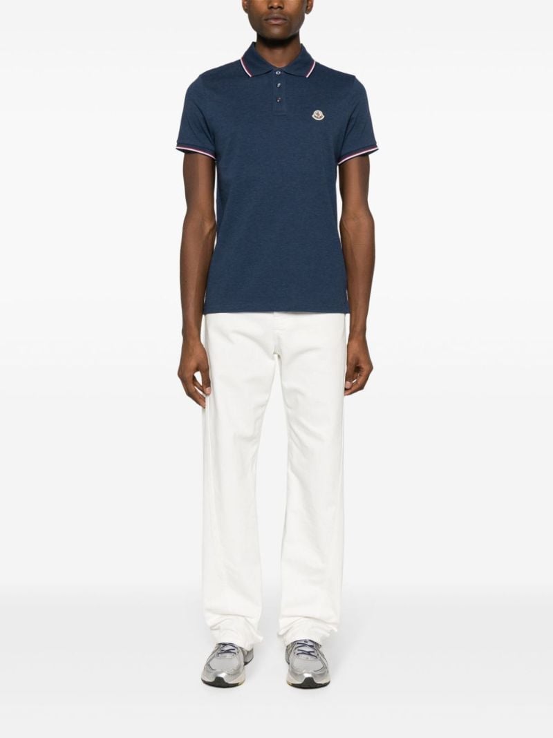 Logo-patch Polo Shirt