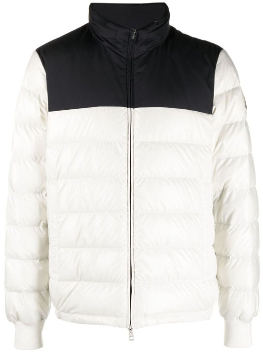 White Coyers Hooded Down Jacket