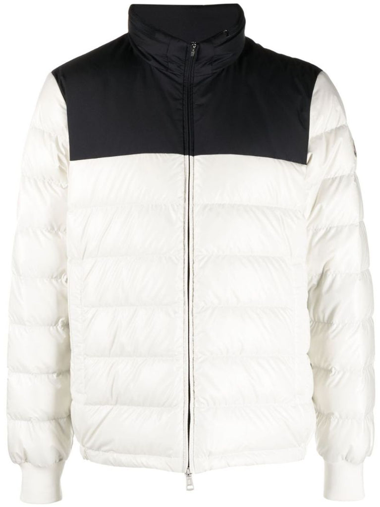 White Coyers Hooded Down Jacket