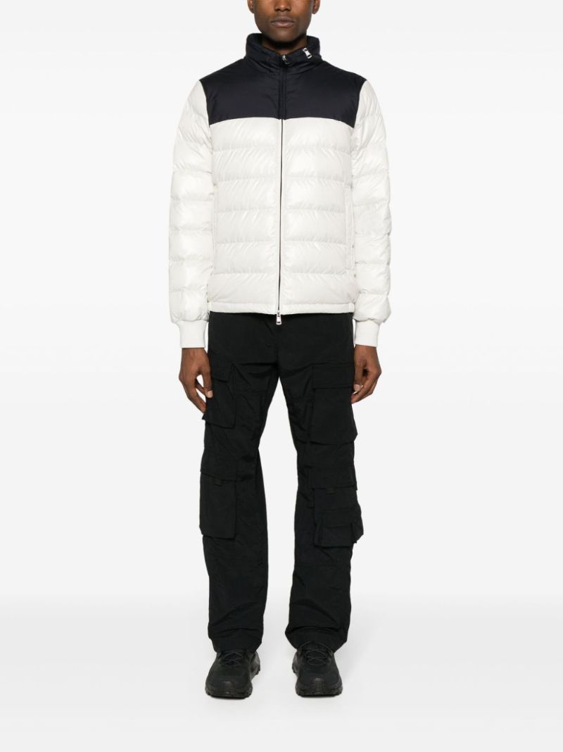 White Coyers Hooded Down Jacket