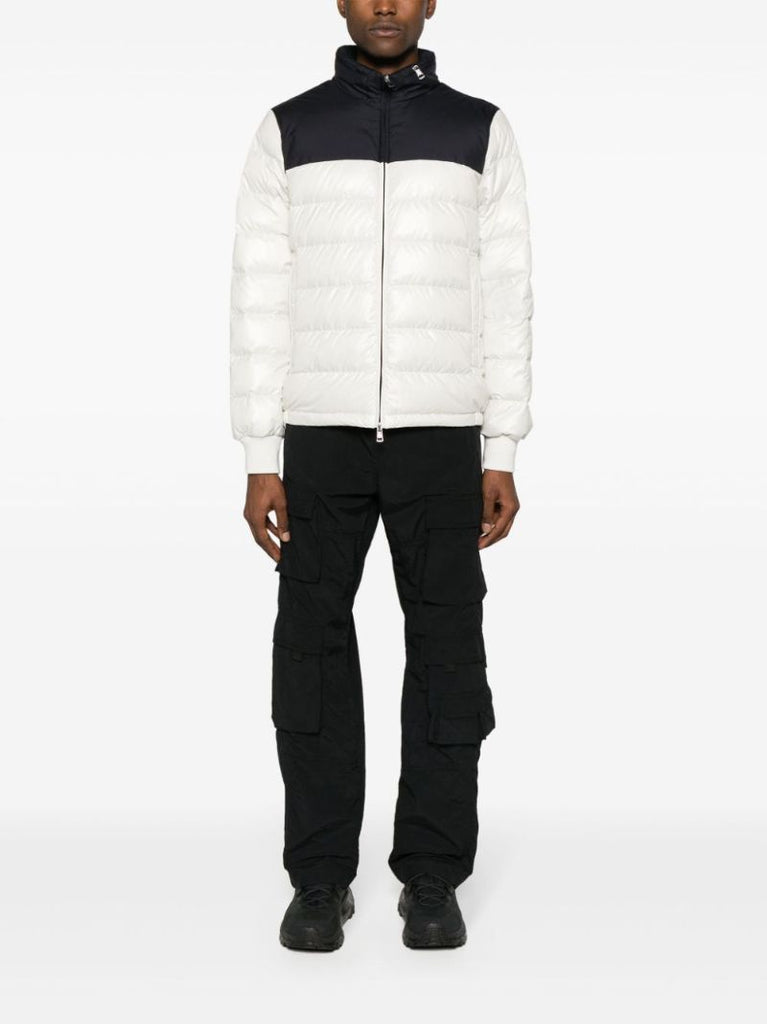 White Coyers Hooded Down Jacket