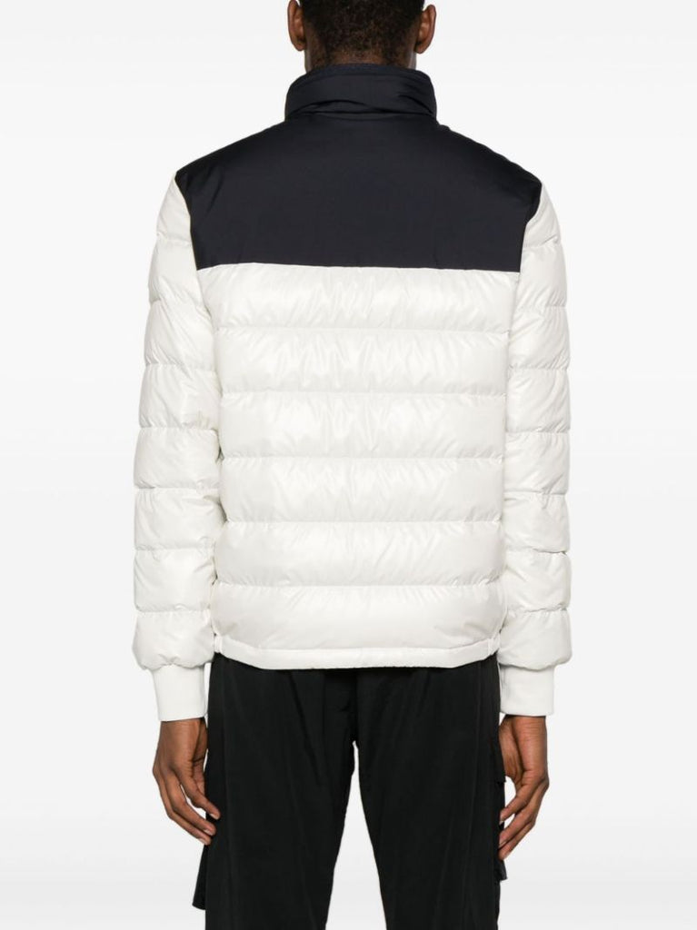 White Coyers Hooded Down Jacket